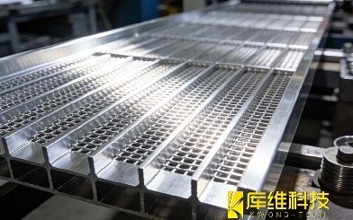 水導(dǎo)激光加工案例之航空7075鋁合金格柵加工